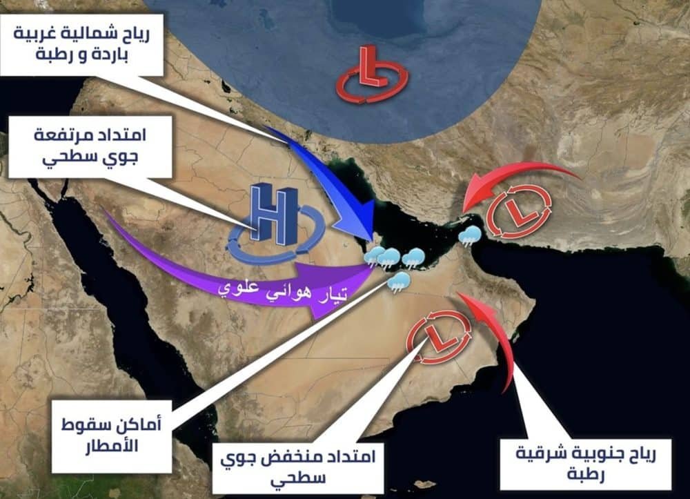 UAE موسم کی پیشن گوئی